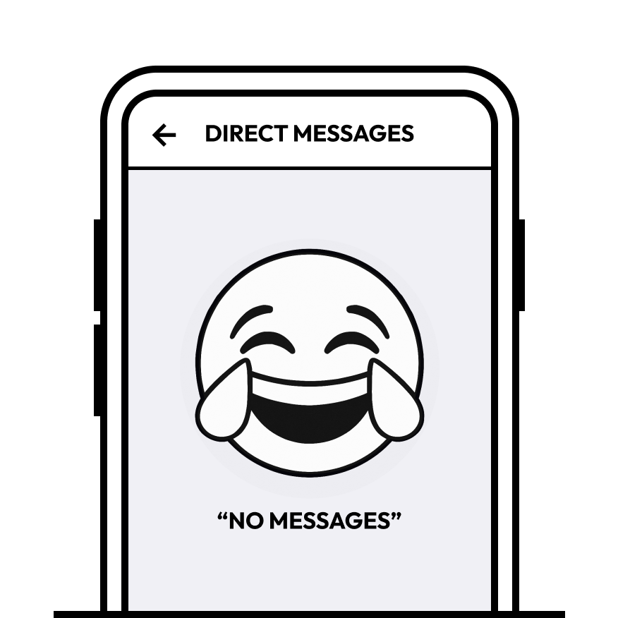NO DMs